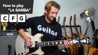 LA BAMBA MADE SIMPLE!! guitar lesson tutorial // EASY RIFFS how to play for beginners
