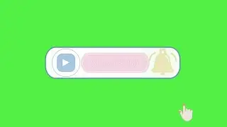 AESTHETIC SUBSCRIBE| ANIMATIONS Green Screen Animated |Subscribe Button FREE DOWNLOAD|