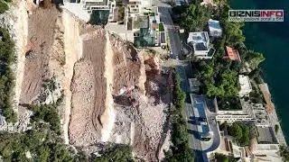 Megagradilište na Lapadu iz zraka: Luksuzne vile mijenjaju vizuru Dubrovnika