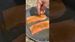 Organic Salmon and Rice Dish #shortfeed #foodie #organic #cooking