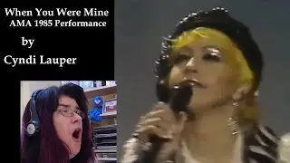 When You Were Mine | AMA 1985 performance by Cyndi Lauper | Music Reaction Video