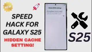 🚀 Speed Up Your Galaxy S25: Enable/Disable Media Transcoding Cache in Seconds!