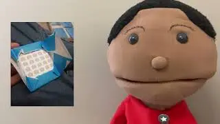 Puppet Kevin Waffles on for a Bit
