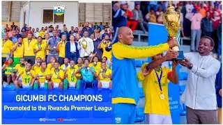 GICUMBI FC Champions FERWAFA 2nd DIV MEN LEAGUE 2024-2025  Promoted to the Rwanda Premier League