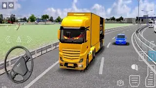 Truck Box Trailer Keren - European Truck Multiplayer By IDBS International - Android Gameplay 1862