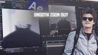 How to make smooth zoom out effect in After Effects