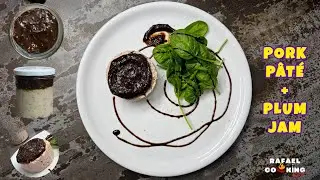 Homemade Pork Pâté Topped with Plum Jam (Elegant & Easy)