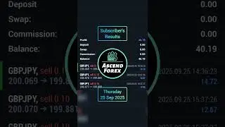 🔥✅ Curse avoided. Ascend Forex VIP Club Results! #ForexSignals #ForexEducation #TradersTechnology