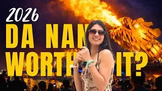 Da Nang Vietnam Travel Vlog | My Khe Beach, Night Market & Dragon Bridge Fire Show