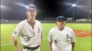 Bowie Baseball Interview 4/8/2025
