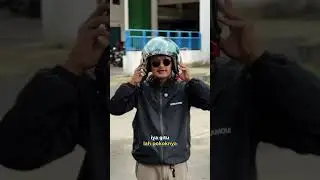 warna easy green nya sebagus ini guyss🥰 #automobile #helmet #thhhelmets #helm #motovlog