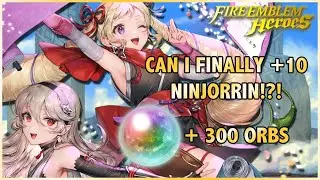 AMAZING COLOUR SHARING LUCK!! Fire Emblem Heroes A Hero Rises Summons - Can I Finally +10 Ninjorrin?