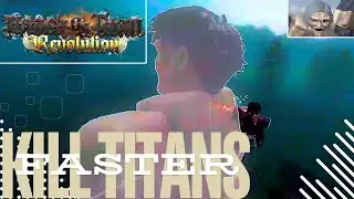 TIPS TO KILL TITANS FASTER + ABNORMALS || AOT REVOLUTION