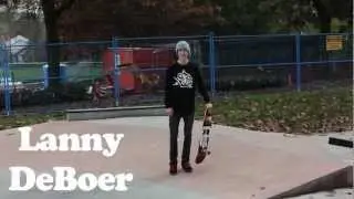 Lanny DeBoer first roll on OK Skateboards