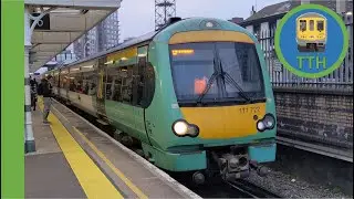Class 171 departs East Croydon