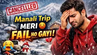 Manali ka Sach 😐 | Traffic ne Trip Kharab Kar Di! #manali #vlog 