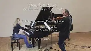 RAVEL Tombeau de Couperin No 6 Toccata  - DUO Violin Piano Soeller