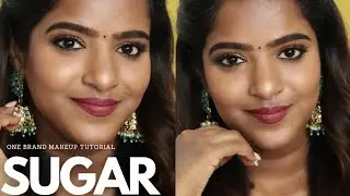 Diwali Makeup Tutorial-One Brand Tutorial Using Only Sugar Products!!!