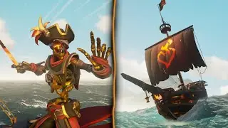 Every single cosmetic I use after getting golden bones in Season 14 | Sea of Thieves
