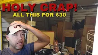 I Won A $30 Storage Unit By Surprise And The Profits Are Exponential!