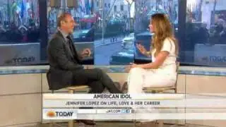 Jennifer Lopez on the Today Show 2012