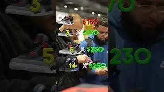 $5,310 💵 CASHOUT 🔥 #Jordans 4s n 5 Bulk Buying #sneakers @sneakercon philly 2023 Disrespectful?🤣