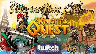 Endlich Schleimon und Warpstein!!!🐺Silvarius Play Live🐺A Knights Quest PS4 Blind #13
