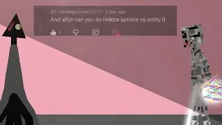 Hektor lumine vs Entity 0 (Leovincible Vs Minecraft Creepypasta)