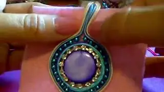 Dije estilo soutache parte #1