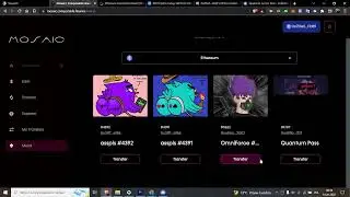 Jak przesłać kapitał i NFT między sieciami używając Mosaic.Composable.Finance | Airdrop $MOSAIC