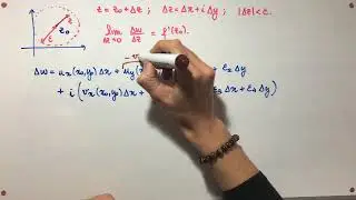 Aula 2 - Parte 4 - Cauchy-Riemann, o retorno