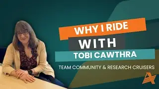 Why I Ride: Tobi Cawthra Team Leader of Community & Research Cruisers