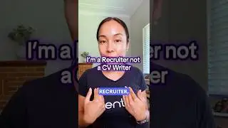 I&rsquo;m a #Recruiter, not a CV writer