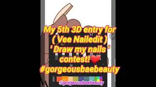 VeeNailedit - 'Subscribers Draw my nails ' contest part 5 | #gorgeousbaebeauty