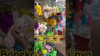 Nemu gantungan kunci boneka kelinci imut bnget #rabbit #funny #mainananak #gantungankunci