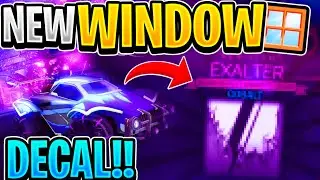 ROCKET LEAGUE ITEM SHOP - *BLACK MARKET* Cobalt Exalter Decal - 19.3.23