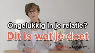 Ongelukkig in de relatie? De beste manier om dit te stoppen!