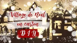 #4 - DIY DÉCO DE NOËL EN CARTON RÉCUP