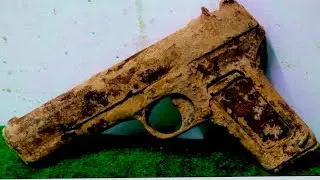 1952 Model 30 bore pistol restoration || subscribe || viral