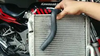 Radiator Bpro ninja ss non gambut, pasang sendiri..