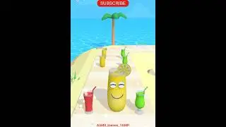 ASMR Juice Run Gameplay #shorts #asmr #satisfying #relaxing #games