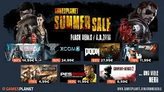 DOOM, X-COM, BIOSHOCK usw. SUMMER SALE Tag 6 - GamesPlanet.com - by Paxis