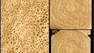 All purpose flour and teff  injera