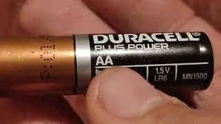 Обзор батарейки типа AA Duracell Duralock Plus Power AA-03-2030-LR6-P-01-20-1.5V.