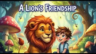 A Lion&rsquo;s Friendship 🦁🤝 | Kids Moral Story | Kindness, Trust & True Friends