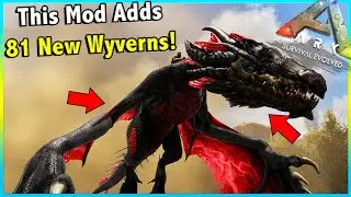THESE NEW WYVERNS CALL DOWN METEORS, SANDSTORMS, AND BLIZZARDS!! || ARK MOD SHOWCASE!
