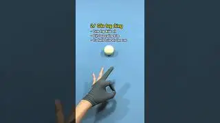 Cầu tay cơ bản trong bida #billiards #bida #billiard #pool #libre #86billiards #bidanhaxuong