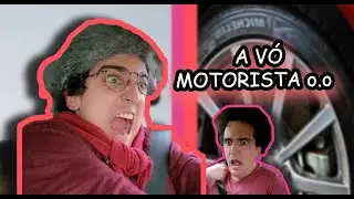 A V&Oacute; MOTORISTA (O.O) #v&oacute; #motorista #perigo #shorts
