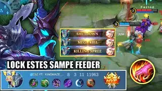 GAMEPLAY ARGUS JUNGLE TERBARU IN GLORY RANK | ARGUS BETTER  THAN HERO META | MOBILE LEGEND