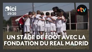 Un stage de foot avec la fondation du Real Madrid